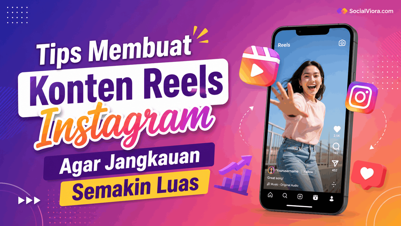 Tips Membuat Konten Reels Instagram Agar Jangkauan Semakin Luas