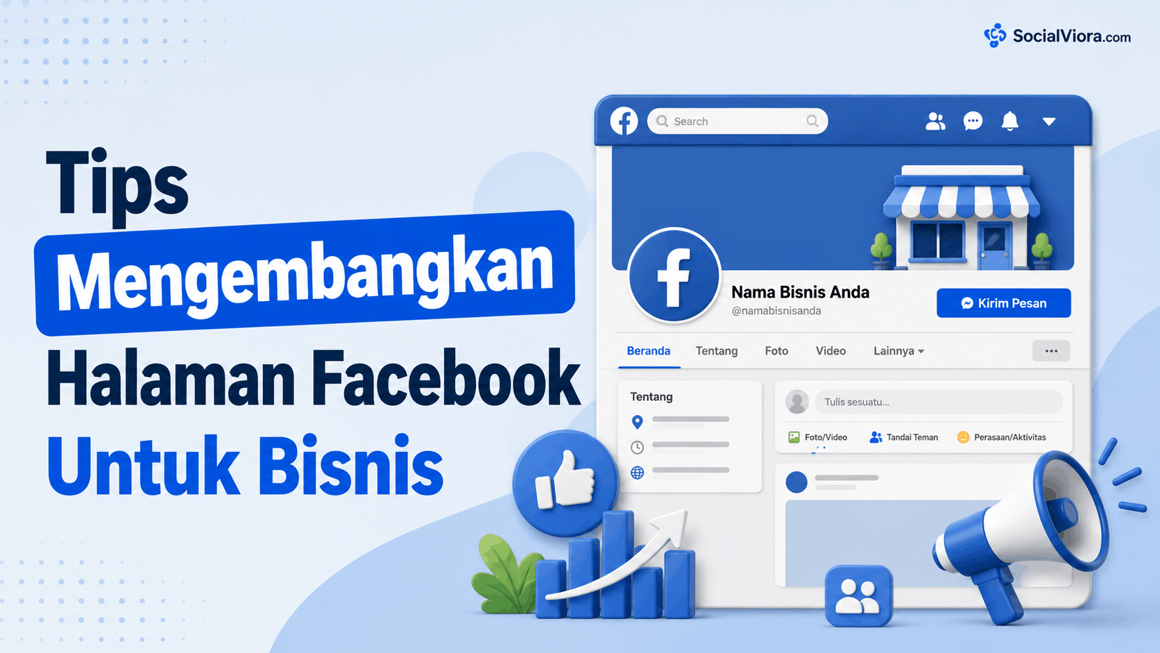 Tips Mengembangkan Halaman Facebook Untuk Bisnis