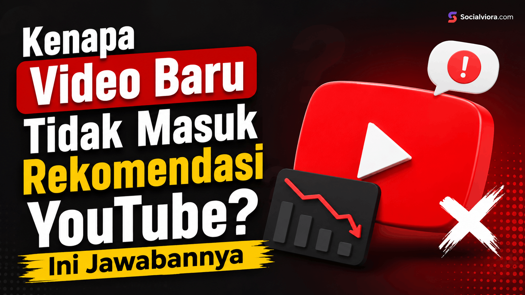 Kenapa Video Baru Tidak Masuk Rekomendasi YouTube Ini Jawabannya