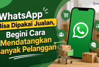 WhatsApp Bisa Dipakai Jualan, Begini Cara Mendatangkan Banyak Pelanggan