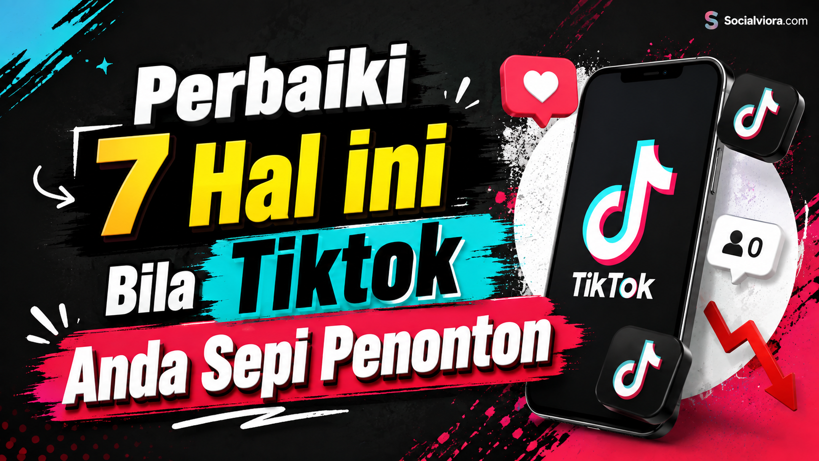 Perbaiki 7 Hal ini Bila Tiktok Anda Sepi Penonton